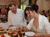 Hochzeitstorte und Anschnitt im Landhotel Schwarzes Roß