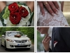 Detailbilder des Brautpaares