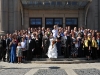 Das Gruppenbild entstand auf den Stufen vom Stadttheater in Fürth.