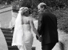 Hochzeit von Denise & Markus das romantsiche Hochzeitskleid von Dominic Brautmode