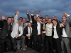 Hochzeit von Denise & Markus Gruppenbild im B²