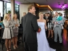 Hochzeit von Denise & Markus beim Sektempfang im B²