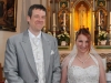 Kirchliche Trauung von Melanie und Dietmar in der Vexierkapelle.