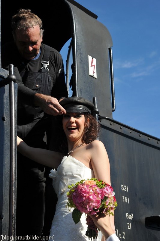 Der Hochzeitsfotograf beim