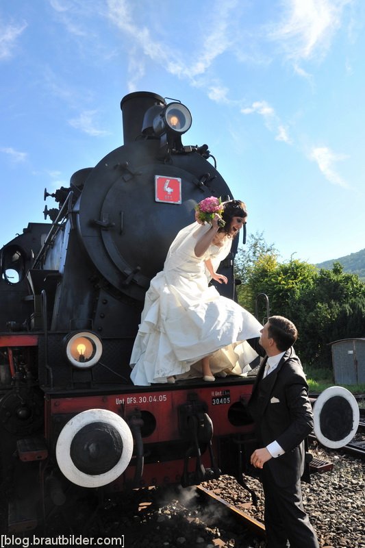 Der Hochzeitsfotograf beim