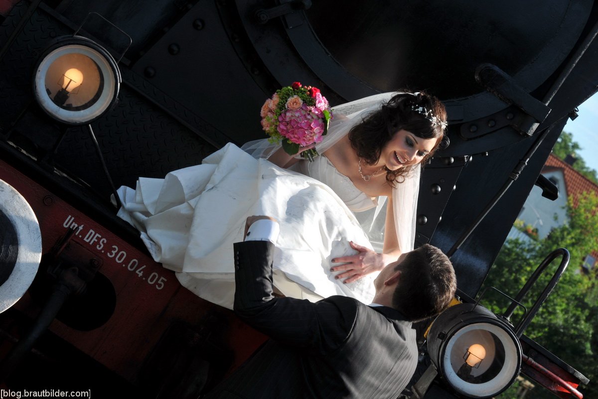 Der Hochzeitsfotograf beim