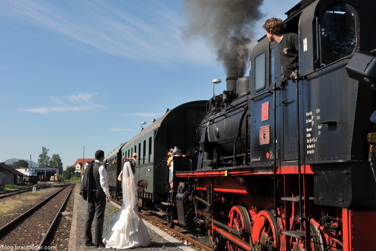 Der Hochzeitsfotograf beim