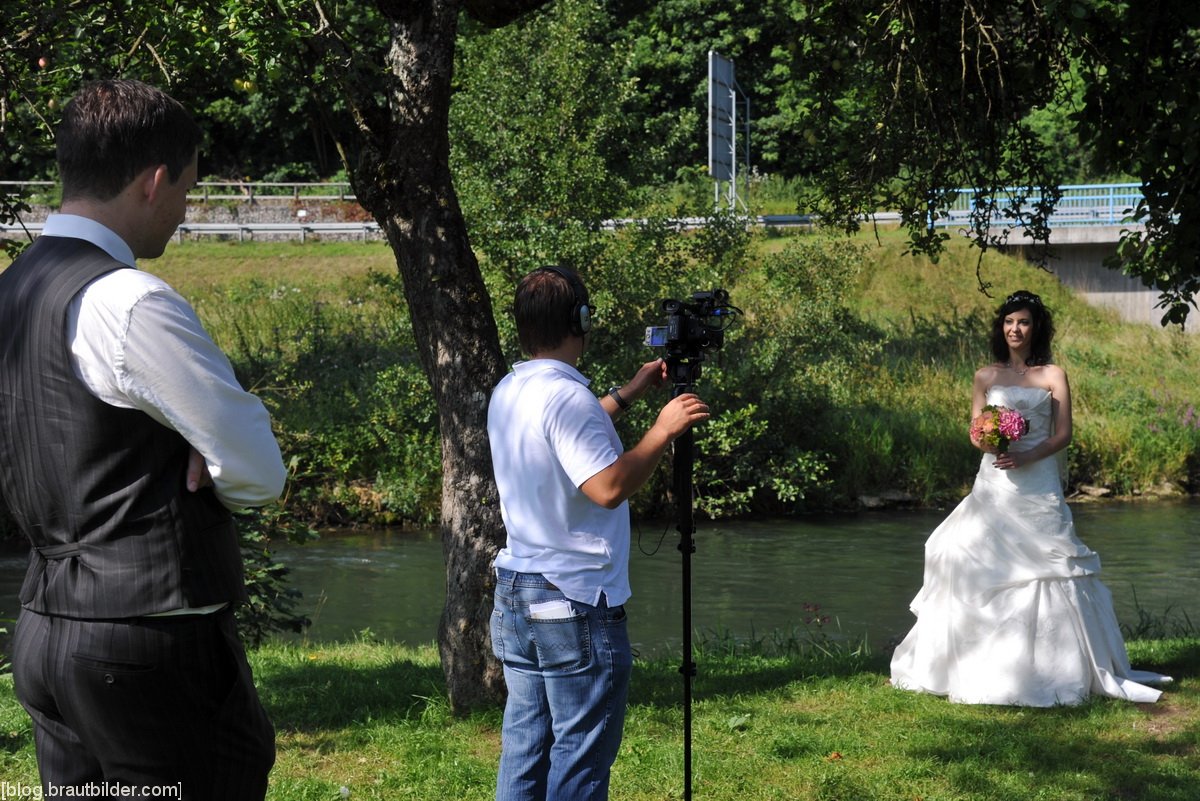 Der Hochzeitsfotograf beim