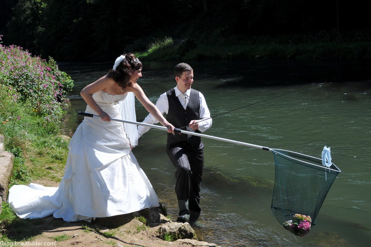 Der Hochzeitsfotograf beim