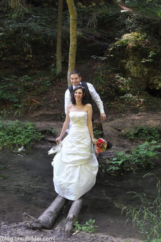 Der Hochzeitsfotograf beim