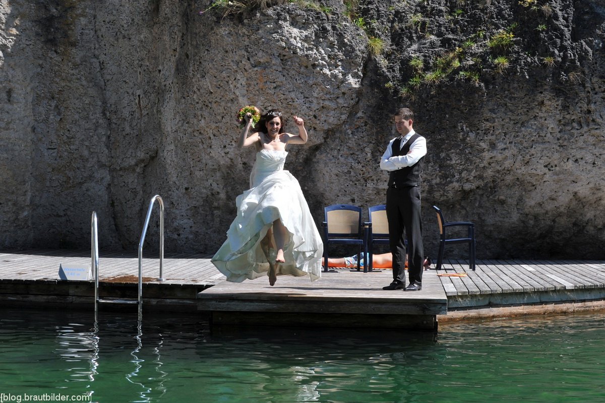 Der Hochzeitsfotograf beim
