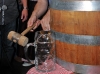 Die Sandkerwa - Bieranstich von OB Andreas Starke mit Sandmadla Nadine