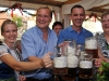 Die Sandkerwa - Bieprobe mit OB Andreas Starke mit Sandmadla Nadine