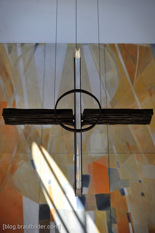 Altarraum der St-Martin Kirche Martinskirche Nuernberg