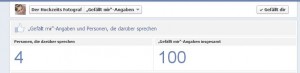 Der Hochzeitsfotograf bedankt sich bei 100 Facebook Fans!