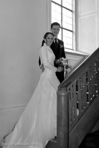 Hochzeitsfotos bei schlechtem Wetter - Hochzeitsfotograf Wiesenthau, Forchheim, Erlangen, St. Martin Kirche in Eggolsheim