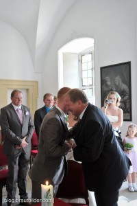 Hochzeitsfotograf Schloss Seehof in Memmelsdorf -Die standesamtliche Trauung im Schloss Seehof Memmelsdorf