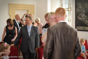 Hochzeitsfotograf Schloss Seehof in Memmelsdorf -Die standesamtliche Trauung im Schloss Seehof Memmelsdorf