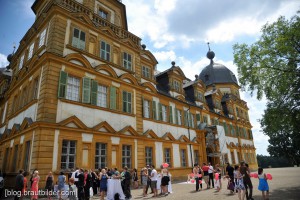 Hochzeitsfotograf Schloss Seehof in Memmelsdorf -Die standesamtliche Trauung im Schloss Seehof Memmelsdorf