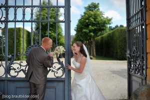 Hochzeitsfotograf Schloss Seehof in Memmelsdorf - Hochzeitsfotos im Park von Schloss Seehof in Memmelsdorf