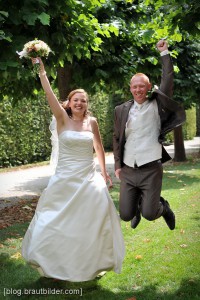 Hochzeitsfotograf Schloss Seehof in Memmelsdorf - Hochzeitsfotos im Park von Schloss Seehof in Memmelsdorf