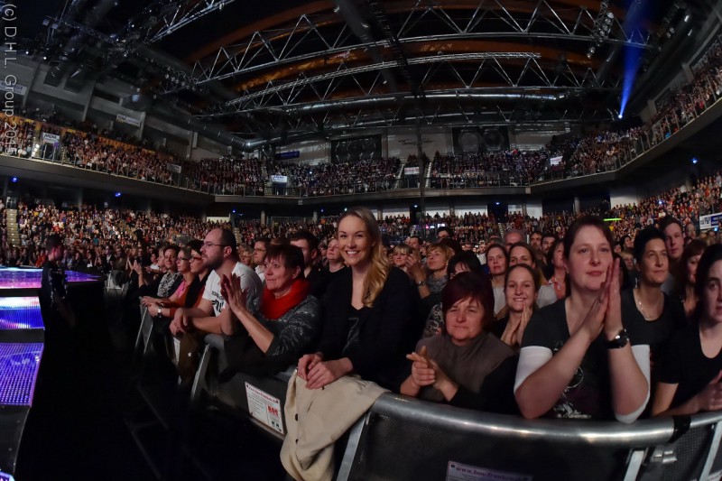 Ausverkaufte Arena in Nürnberg