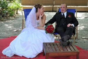 Der Hochzeitsfotograf im Parks - Parkcafé in Nürnberg