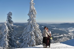 Hochzeitfotograf, Bodenmais, Winterhochzeit, Böhmhof, Boehmhof, Standesamt , Arber