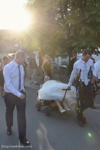 Hochzeitsfotograf Ehrenbürg Schlaifhausen - Brautentführung