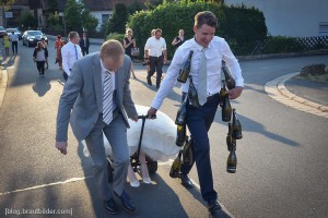 Hochzeitsfotograf Ehrenbürg Schlaifhausen - Brautentführung