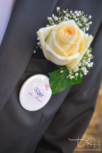 Hier kommt der Vater der Braut, der Hochzeitsfotograf