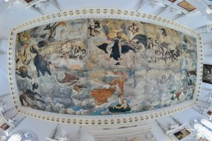 Der Hochzeitsfotograf fotografiert im Hirsvogelsaal.
