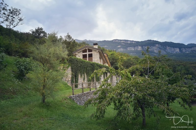 Die Location. Euer Hochzeits Fotograf am Agriturismo Maso Carpene.