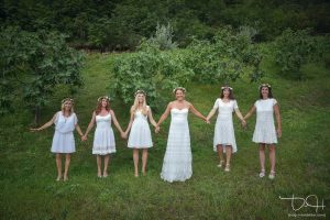 Tolle Gruppenbilder fotografiert der Hochzeitsfotograf.