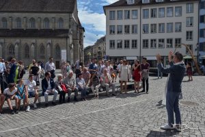 Euer Hochzeitsfotograf in der historischen Altstadt in Zuerich.