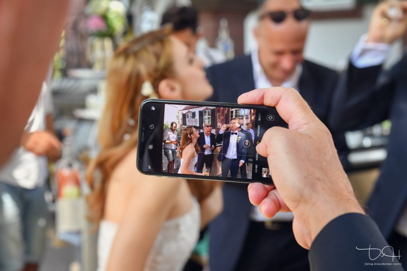 Die etwas anderen Fotos macht der Hochzeitsfotograf.